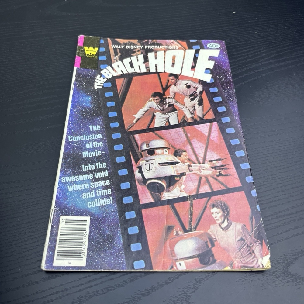 Whitman The Black Hole Comic Book 1980 Walt Disney Productions Sci-Fi Movie